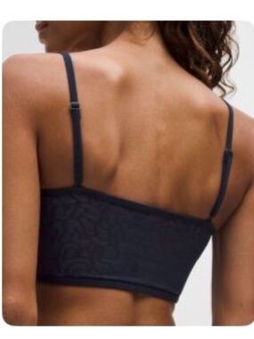 lululemon athletica Nulu Paisley Lace-Back Yoga Bra